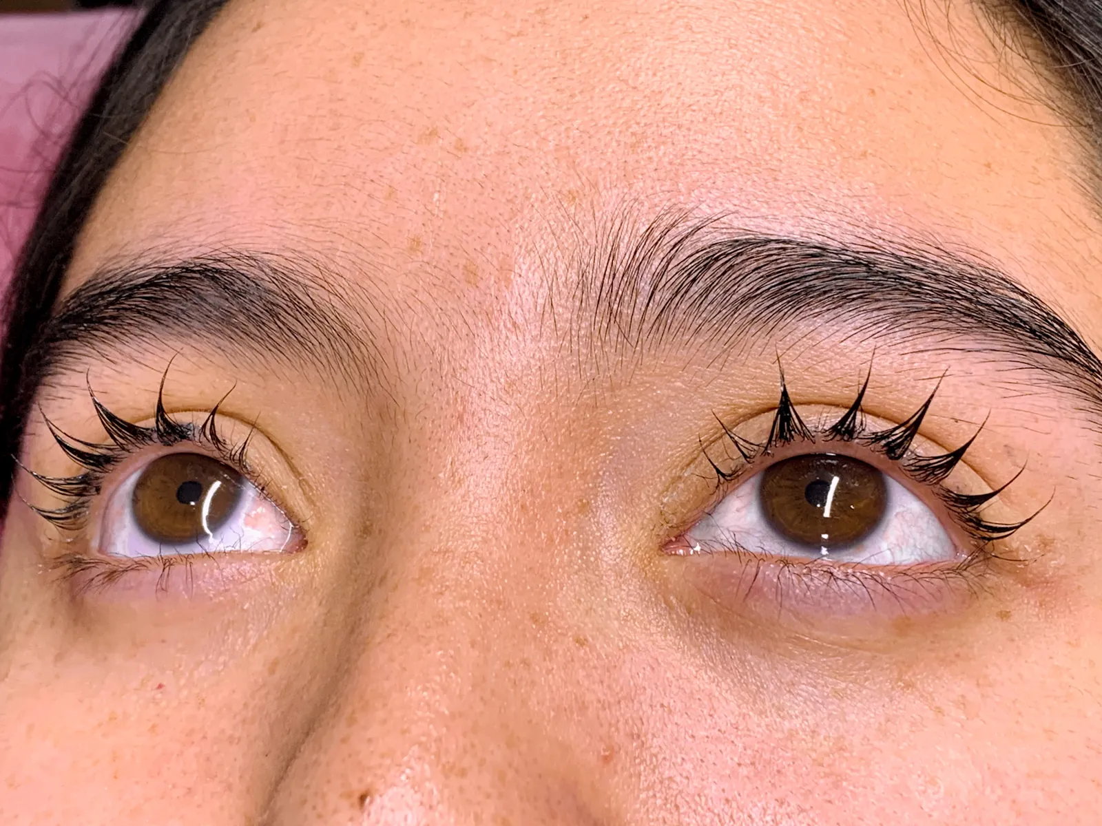 Técnica Japonesa de lash lifting, efecto anime