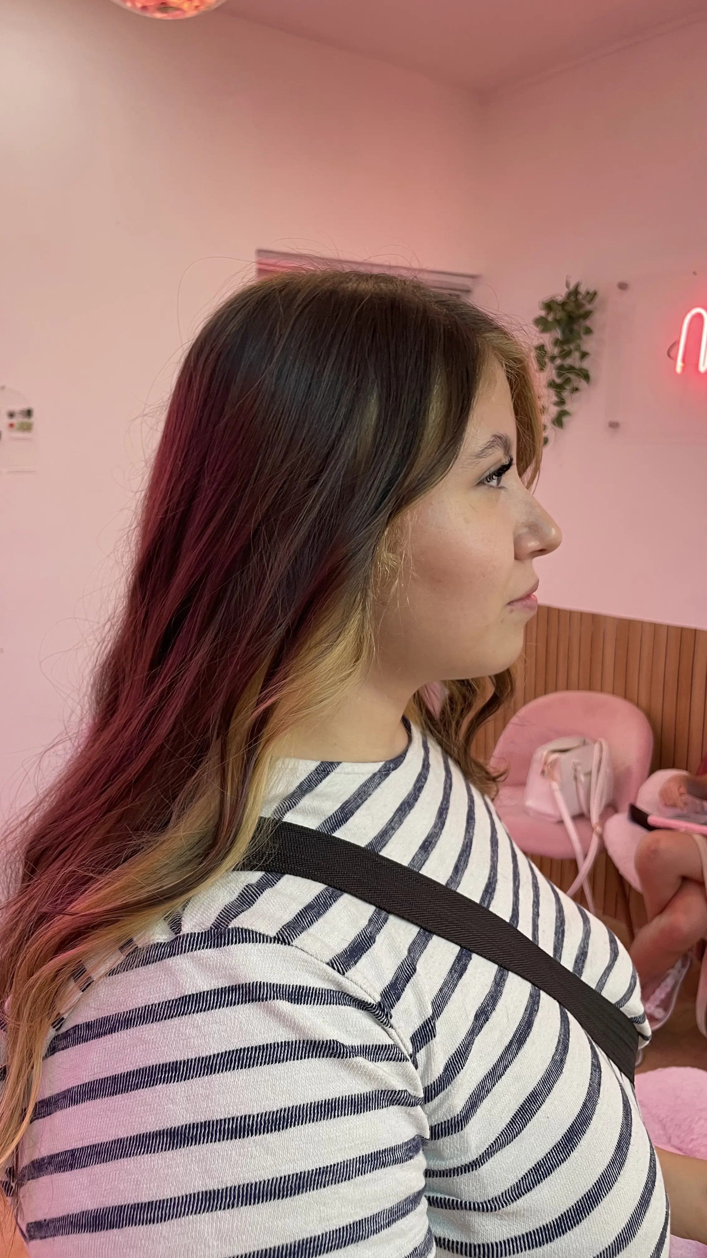 Trabajo de cabello realizado en Mala Salon